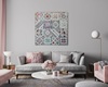 Orange Peel as a Wall Hanging